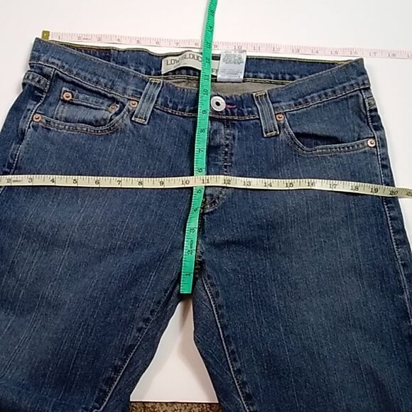 Vintage 80s Levi’s Low Slough Cuff  509 Women's Jeans Size 11 M Unisex - Picture 10 of 12